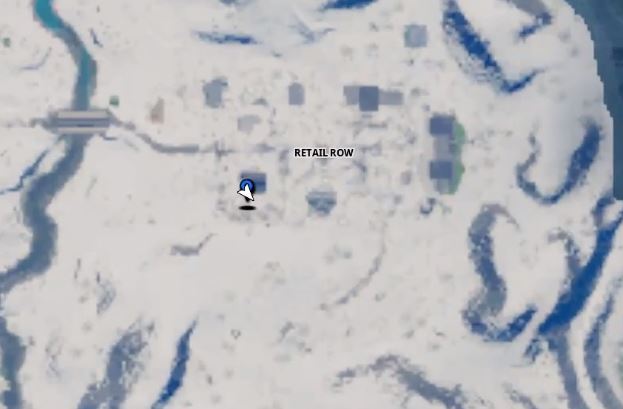 Buried Blue Coin Fortnite Location Map