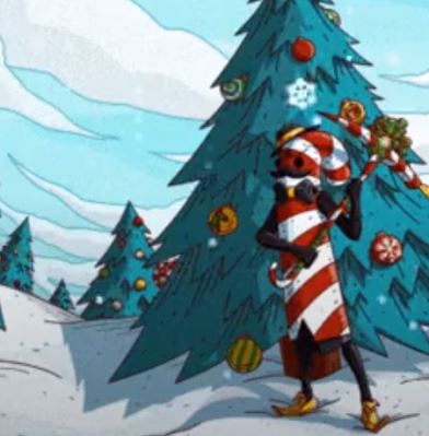 Candy Cane Fortnite Christmas Skin