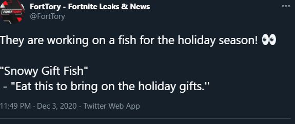 Christmas Fortnite Flopper