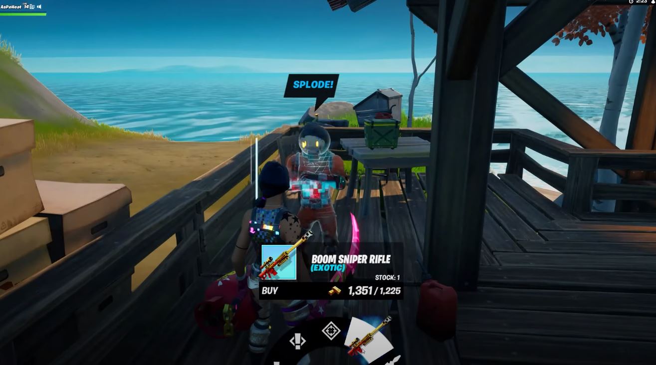 Exotic Weapons In Fortnite Season 5