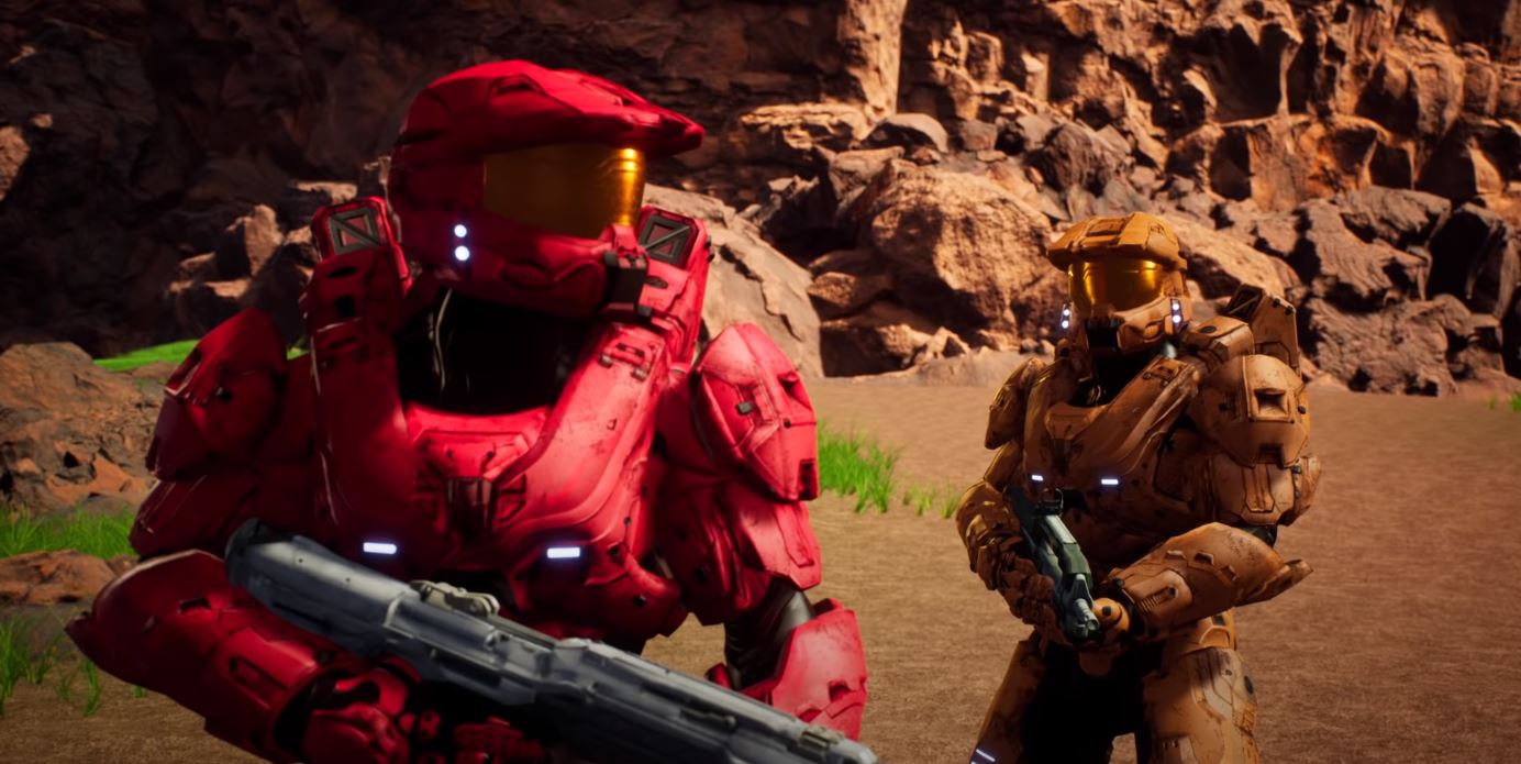 Fortnite Capture the Flag Halo Blood Gulch