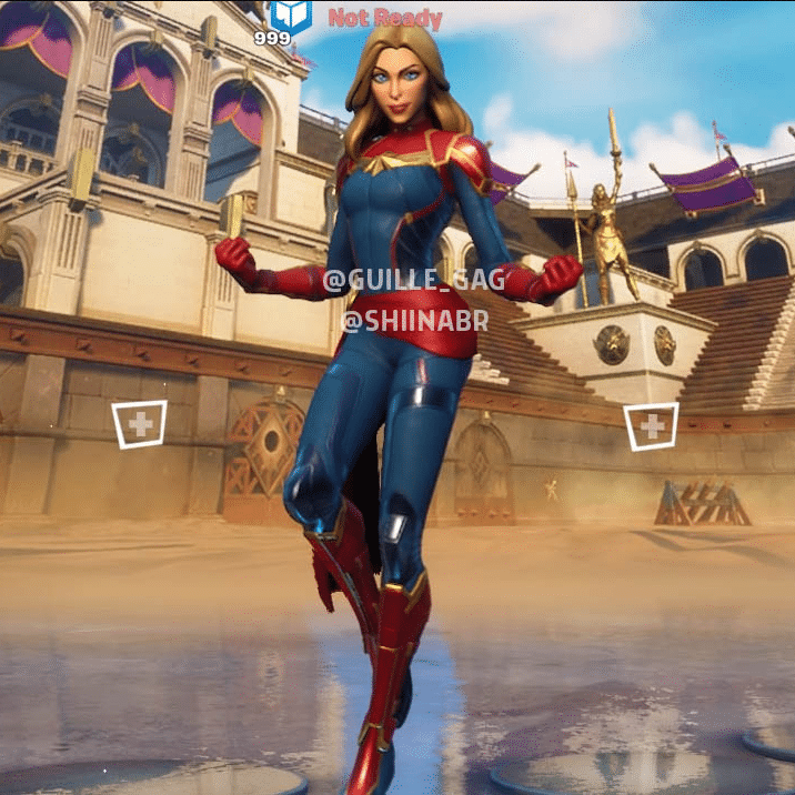 Fortnite Leaked Captain Marvel Skin