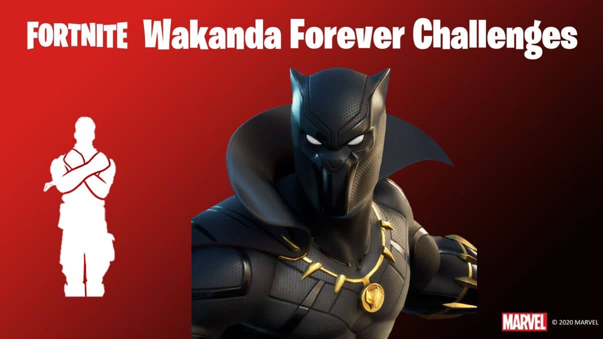Fortnite Wakanda Forever Challenges