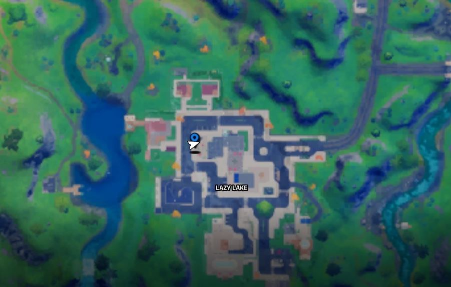 Lazy Lake Clues Location