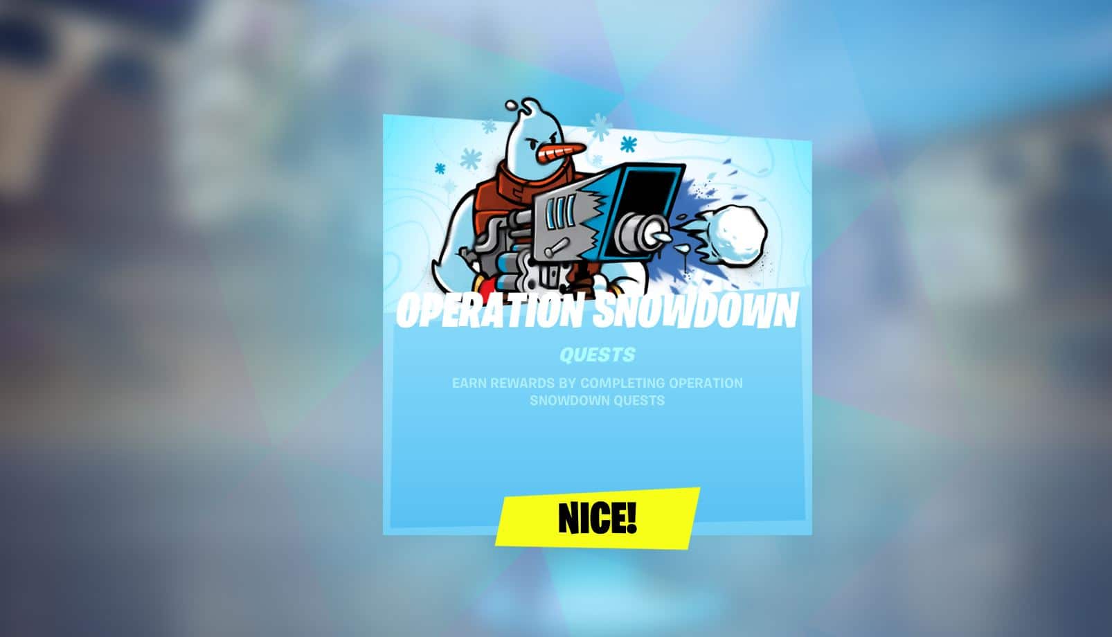 Fortnite Operation Snowdown Challenges & Rewards Now Available