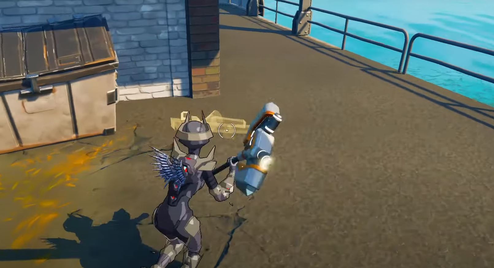 Plant the evidence in Catty Corner or Flush Factory Locations