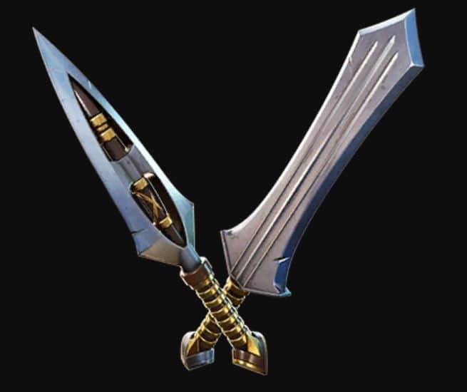Vibranium Daggers pickaxe