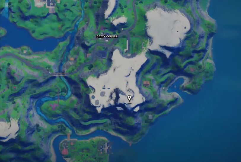 Where the earth meets the sky Fortnite Location