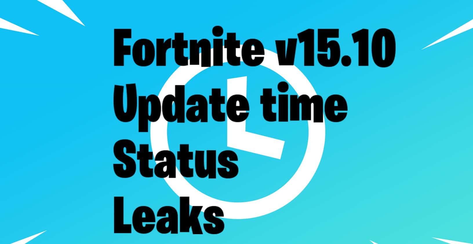 v15.10 New Fortnite Update