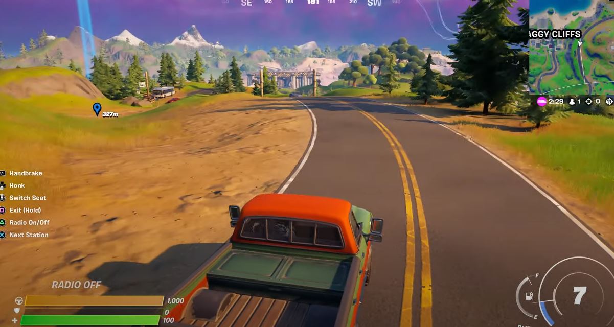 Deliver a truck to Sunflower's Farm