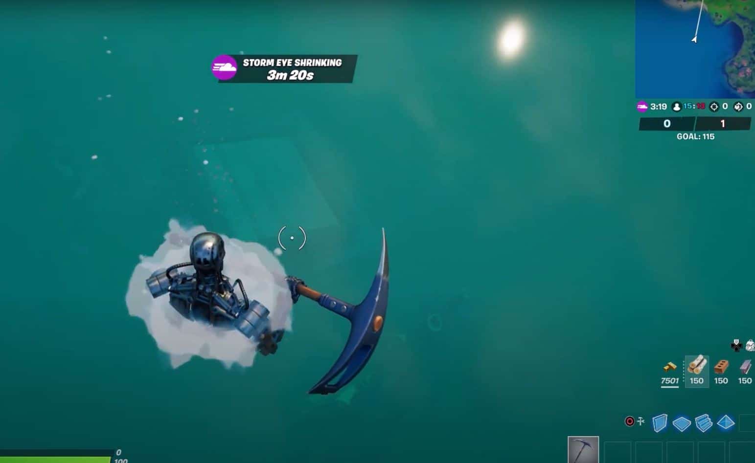 Fortnite Bunker in the Ocean