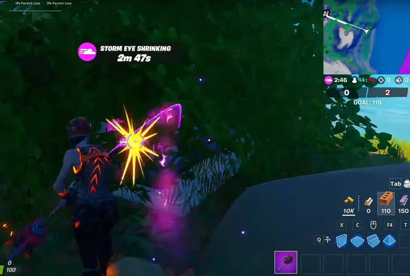 Fortnite Bunker southeast of Retail Row