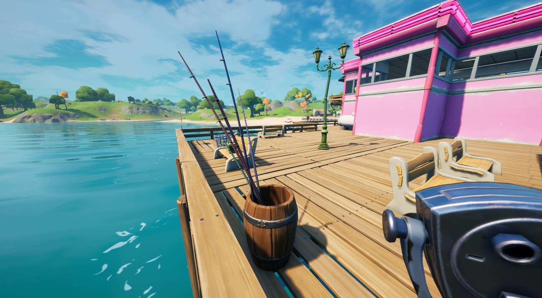 Fortnite Fishing Rod Barrel