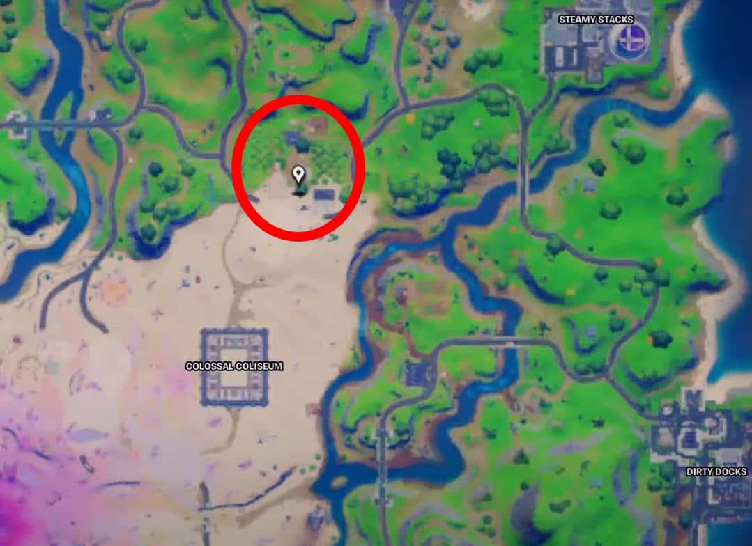 Fortnite Orchard Farmers Market Map Location