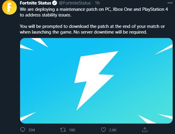 Fortnite Update v3.00 January 14th