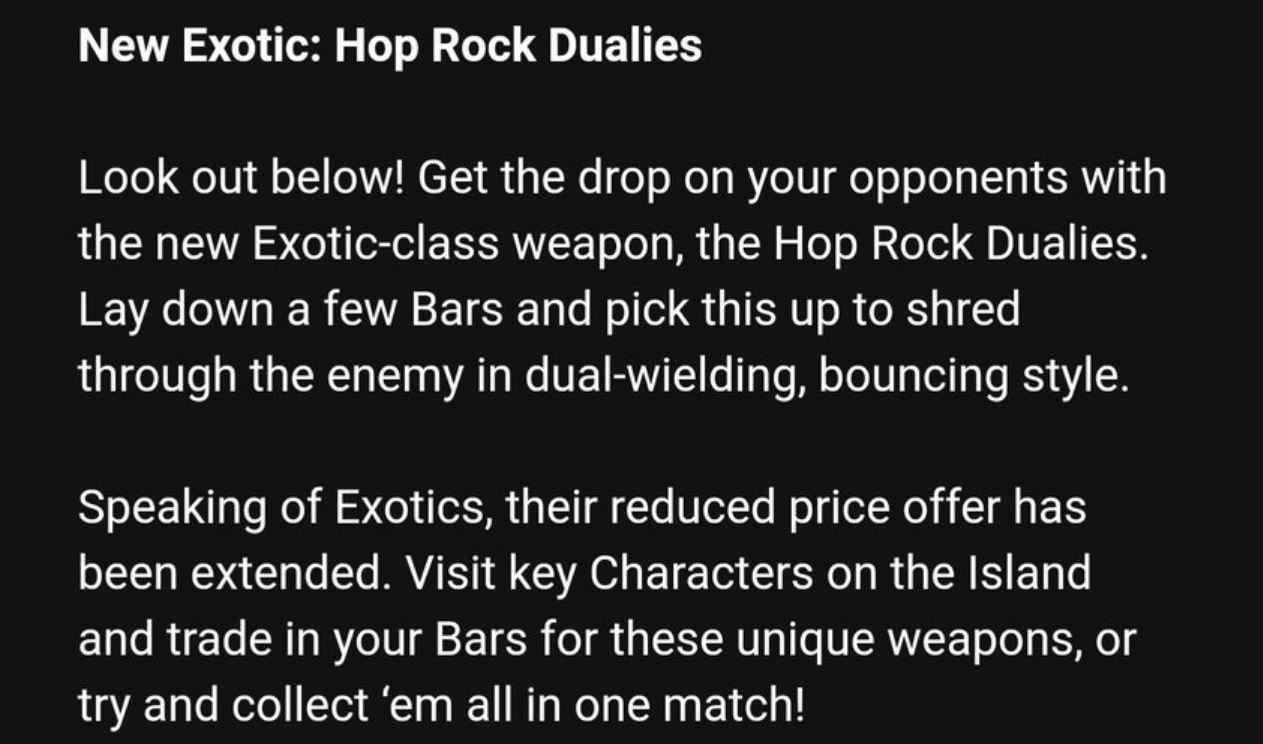 Hop Rock Dualies
