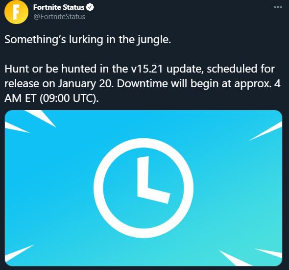 v15.21 Fortnite Update