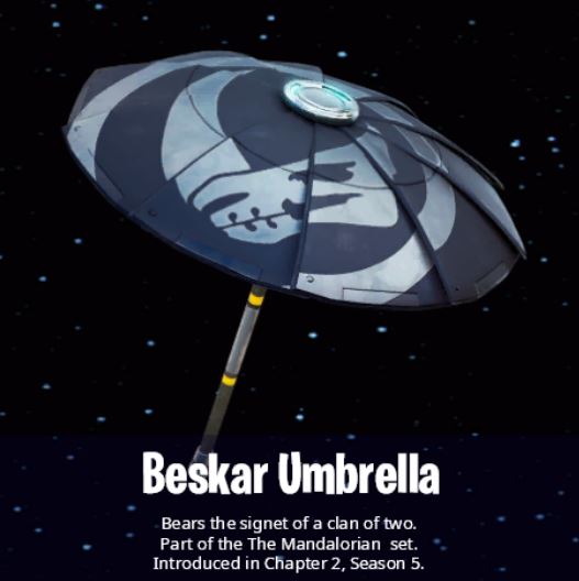 Beskar Umbrella Fortnite