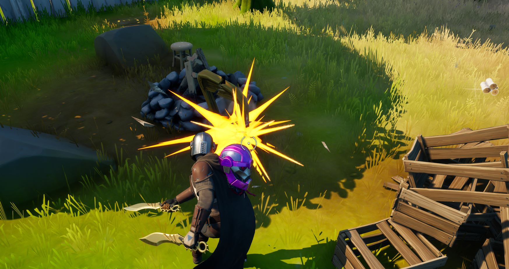 Fortnite destroy sofas, beds or chairs