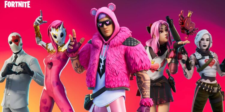 Hearts Wild Fortnite Valentine's Day