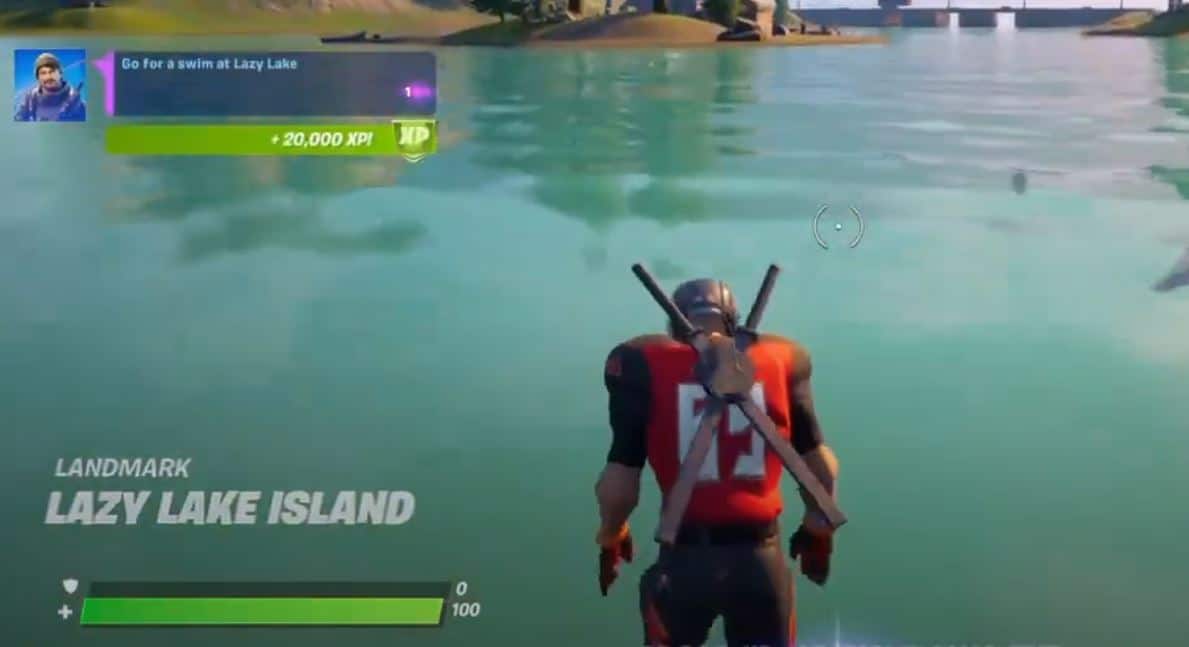 Fortnite: Go For A Swim At Lazy Lake Challenge Not Working