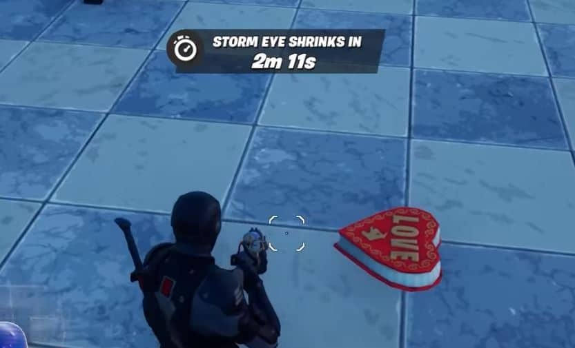 Fortnite: Collect chocolate boxes from Pleasant Park, Holly Hedges, or Retail Row Locations