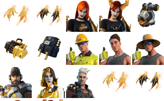 Fortnite v15.50 Leaked Variants