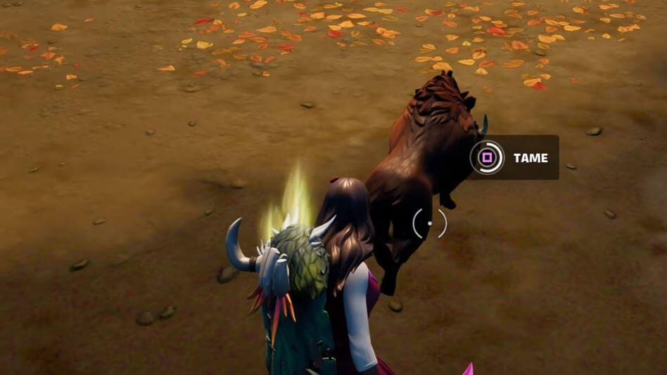 How to tame a boar in Fortnite