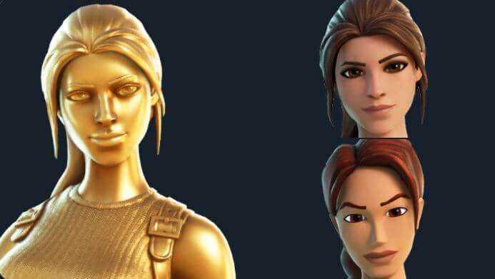 Lara Croft Fortnite Skins