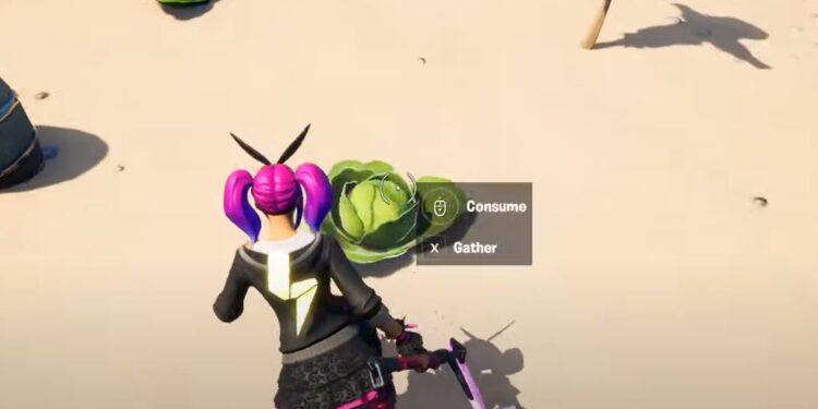 harvest fruits Fortntie challenge