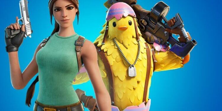 lara croft fortnite