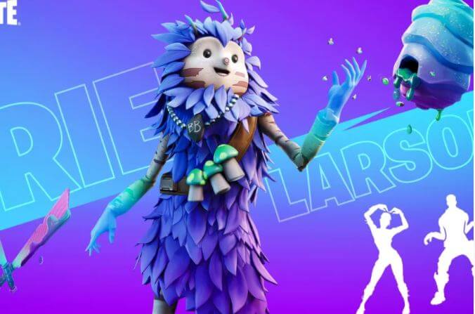 Brie Larson Fortnite Locker Bundle