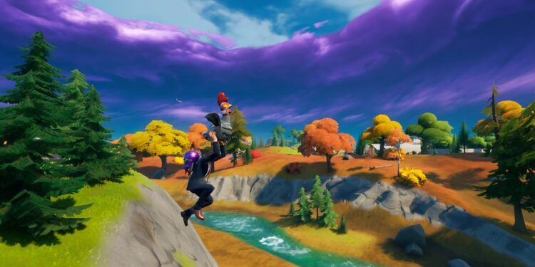 Fortnite Fly 20 Meters with a Chicken