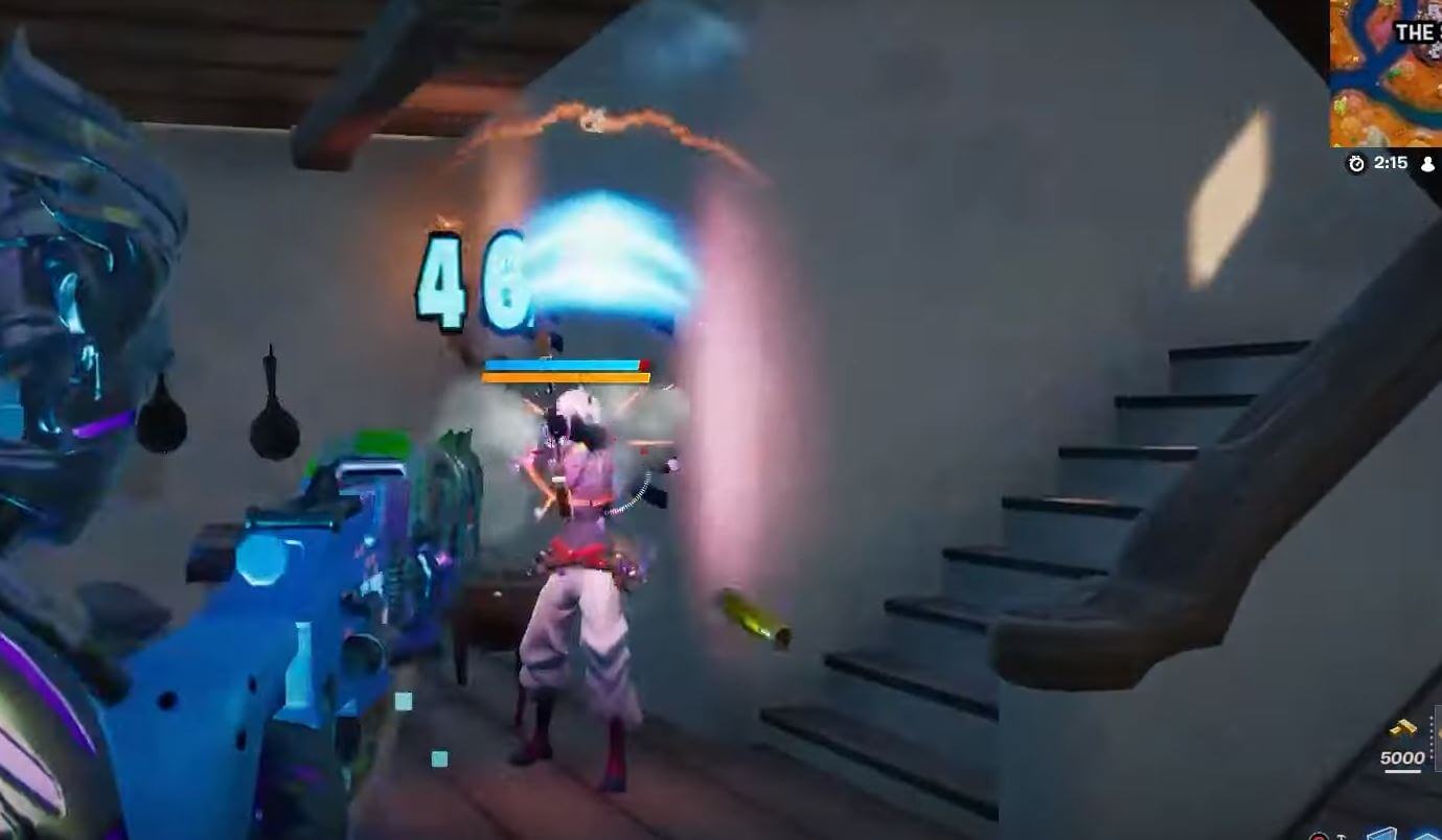 Fortnite Glymph Master Raz Health Bar