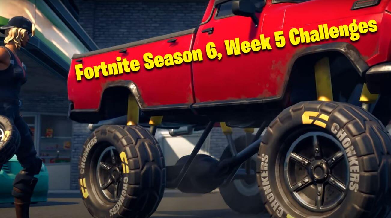 Fortnite Season 6 Week 5 Challenges