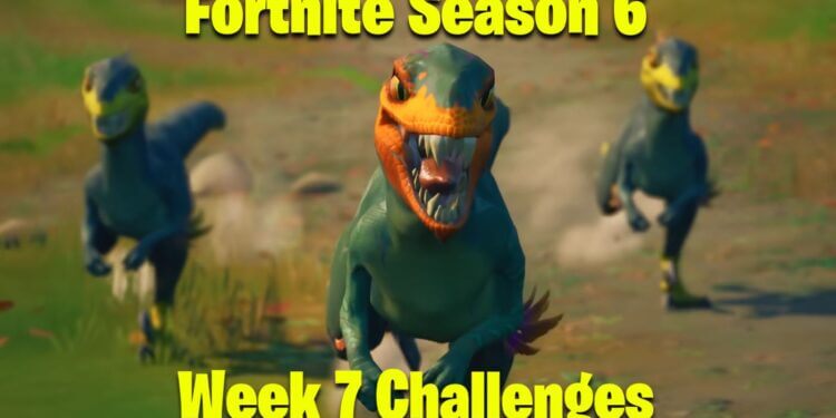 Fortnite Season 6 Week 7 Challenges
