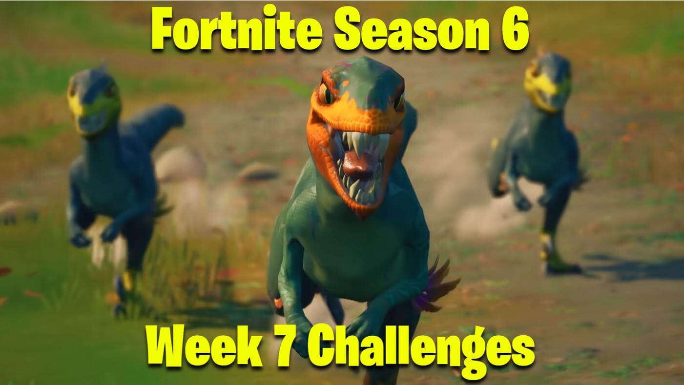 Fortnite Season 6 Week 7 Challenges