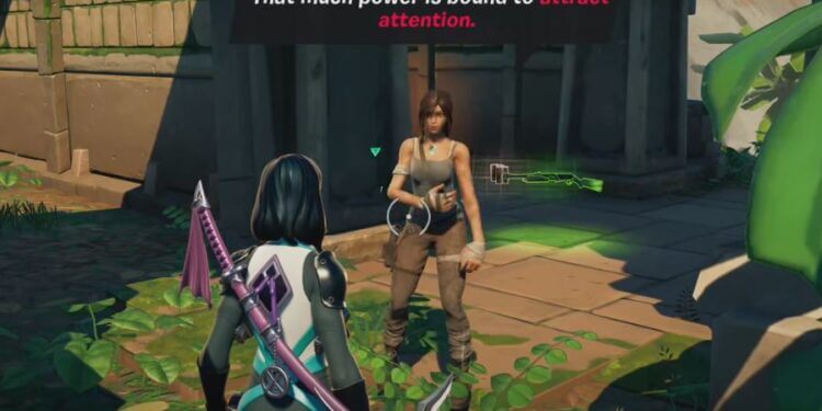 Gather Information on Raz From Tarana, Lara Croft, Rebirth Raven, Cluck, or Cobb