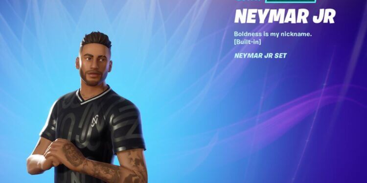 How to get the neymar jr fortnite skin