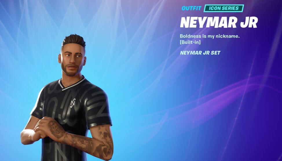 How to get the neymar jr fortnite skin