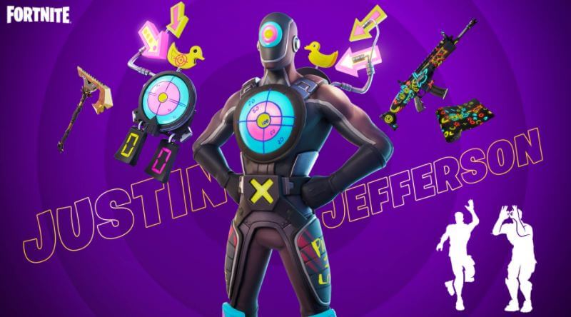 Justin Jefferson Fortnite Locker Bundle