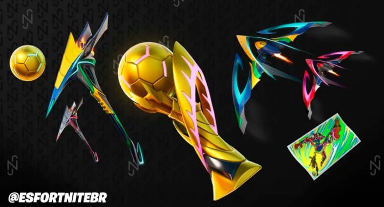 Neymar JR Fortnite Cosmetics