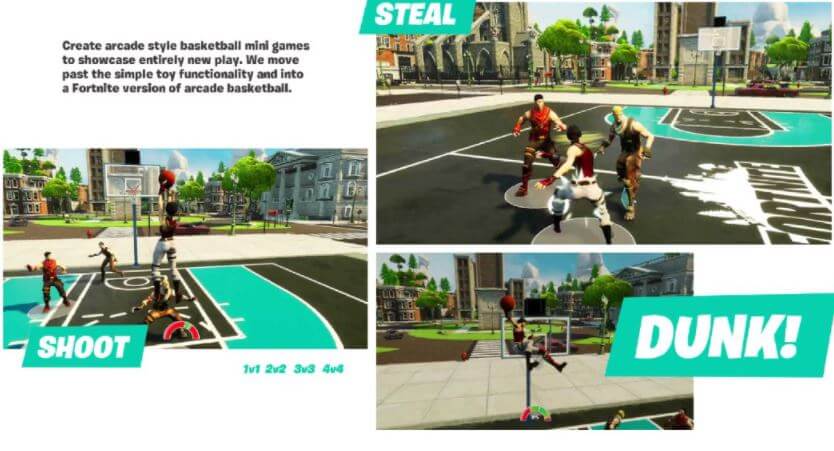 Fortnite Basketball Arcade Minigame