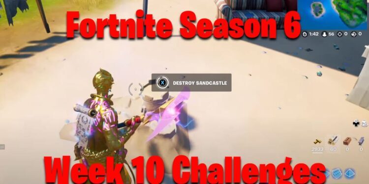 Fortnite Season 6 Week 10 Challenges