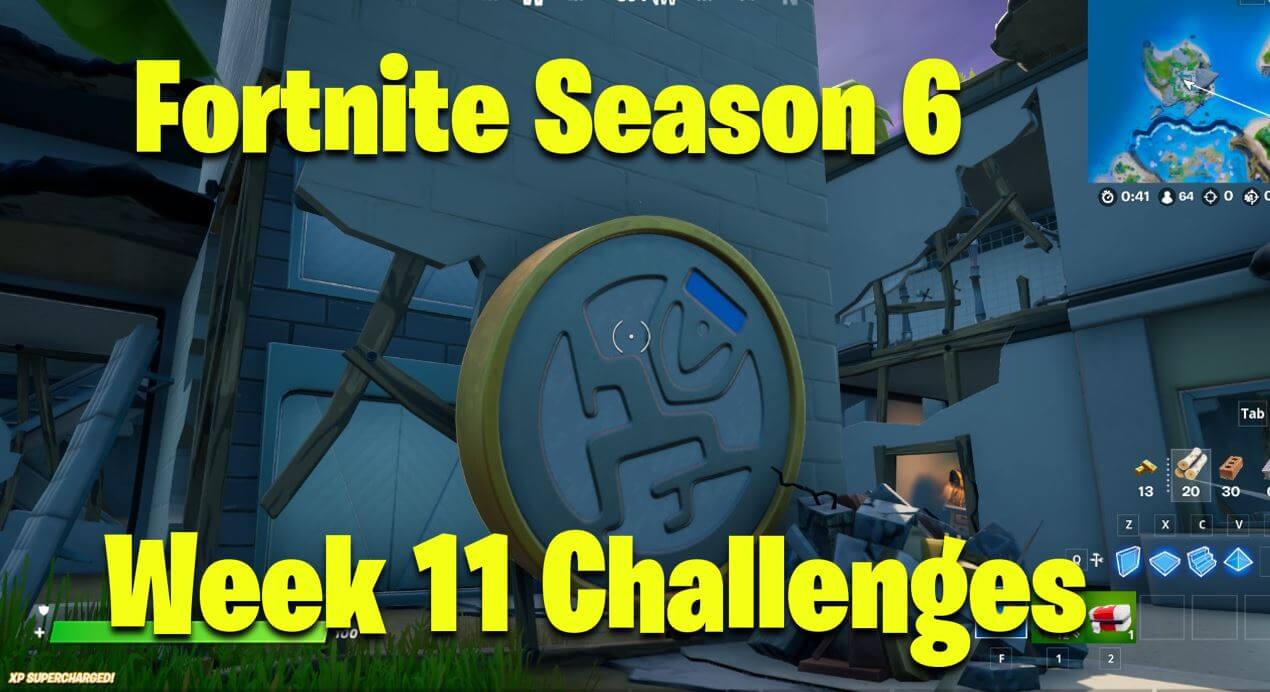 Fortnite Season 6 Week 11 Challenges