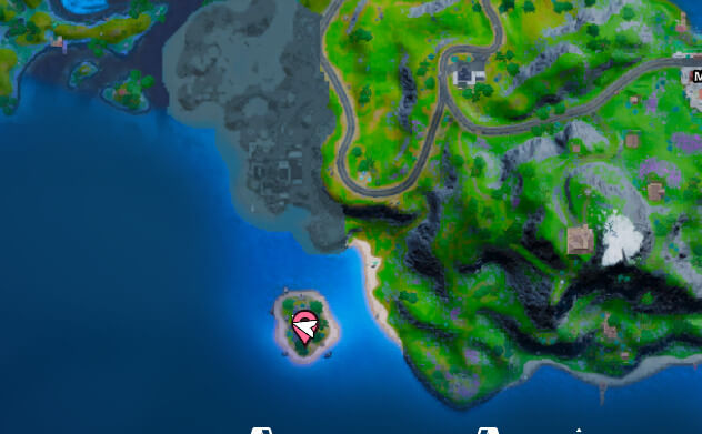 Island Ruins Fortnite Location