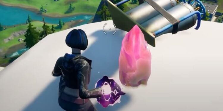 Place a Spirit Crystal at the Tallest Mountain