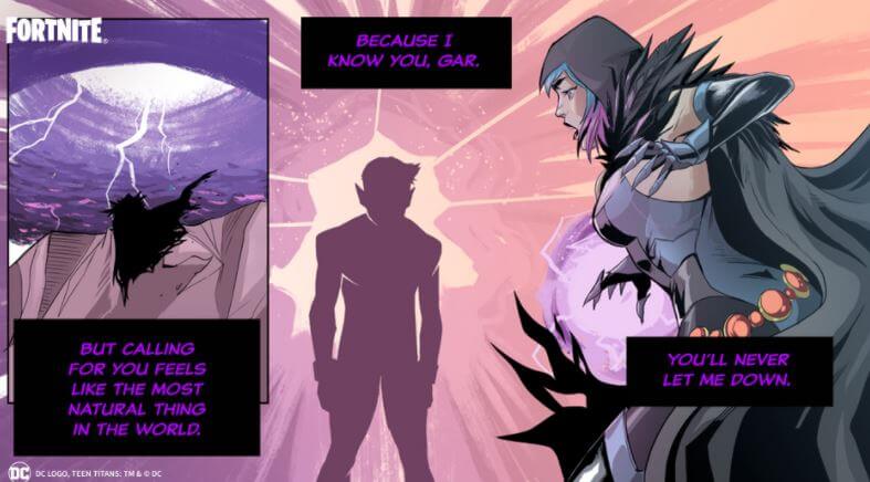 Teen Titans Fortnite Teaser