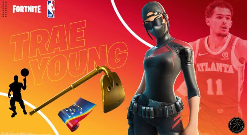 Trae Young Fortnite Locker Bundle