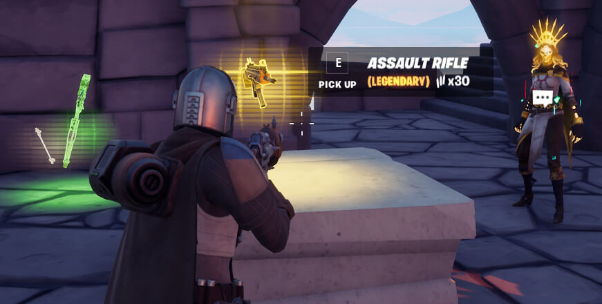 acquire Golden Weapon from Island Ruins